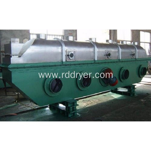 Vibrating fluidized bed dryers of ammonium sulfate